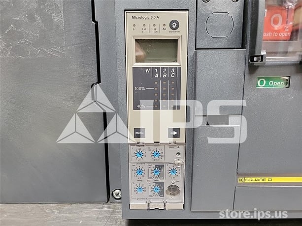 4000 Amps Square D Masterpact Nw40 H Eo/do Yl3khr44a3dfdfxxcat 120 Volts AC Control, 48 Volts DC Shunt Trip - Image 5