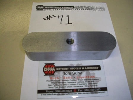Baldwin Defiance, Press Part: 71 Key for Crankshaft, used on Balwin Defiance part 77 Crankshaft - Image 1
