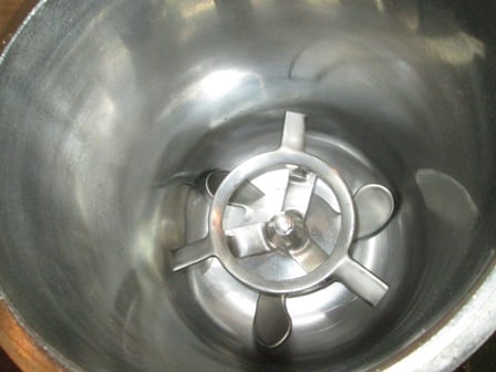 20 liter Papenmeier, High Intensity Mixer, jacketed, stainless steel, discharge - Image 3