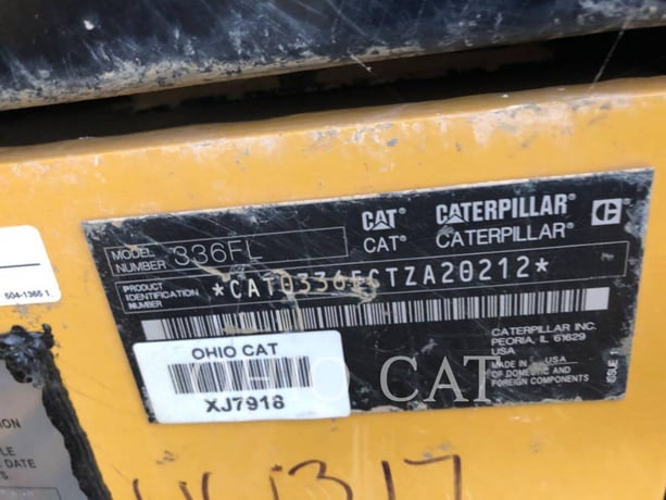 Caterpillar 336FL, Crawler Excavator, 2307 hours, S/N: TZA20212, 2018 - Image 6