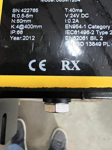 Light Curtain Set, Smartscan #083M1204, transmitter & receiver, about 50" length, new, 2012, #104824 (4 - Image 5