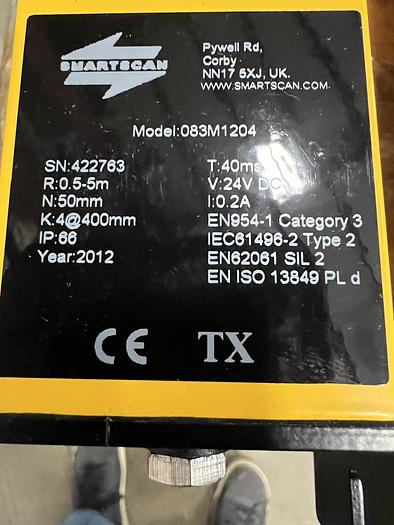 Light Curtain Set, Smartscan #083M1204, transmitter & receiver, about 50" length, new, 2012, #104824 (4 - Image 6