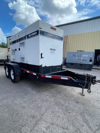 110 KW Multiquip #DCA125SSJU4i, Trailer Mounted, sound attenuated enclosure, Tier 4i, 120/240/208/277/480 - Image 1