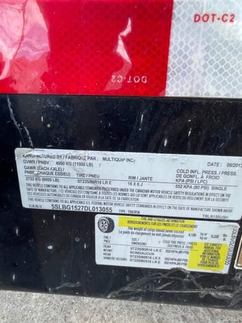 110 KW Multiquip #DCA125SSJU4i, Trailer Mounted, sound attenuated enclosure, Tier 4i, 120/240/208/277/480 - Image 10