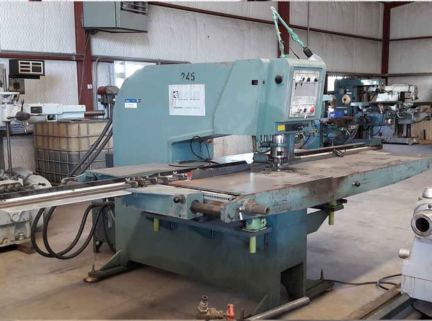30 Ton, Whitney #635-A, Hydraulic Punch Press, 96" x 57", 10 HP - Image 3