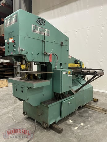 Piranha #P11-110, dual operator hydraulic ironworker, 110 ton, #15885 - Image 1