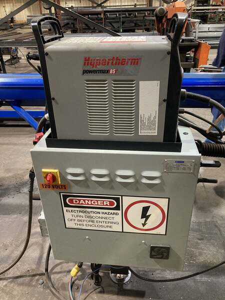 EMI #TPC-2100EL, Plasma Cutter, 6' x 24', CNC Windows PC Control, 1999 - Image 2
