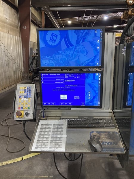 EMI #TPC-2100EL, Plasma Cutter, 6' x 24', CNC Windows PC Control, 1999 - Image 4