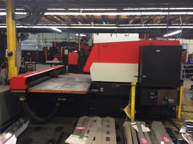 20 Ton, Amada #Aries-245, Turret Press, Amadan 04PA CNC Control with CRT, 1993 - Image 4