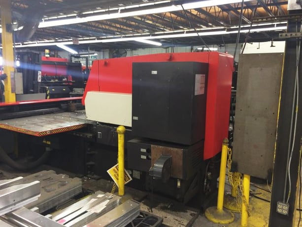 20 Ton, Amada #Aries-245, Turret Press, Amadan 04PA CNC Control with CRT, 1993 - Image 5