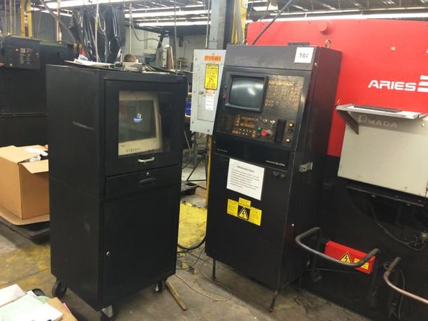 20 Ton, Amada #Aries-245, Turret Press, Amadan 04PA CNC Control with CRT, 1993 - Image 7