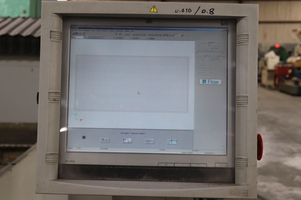 Flow #Mach-3-4020B, CNC waterjet, 6.5' x 13", 60000 psi, 50 HP, 2013 - Image 3