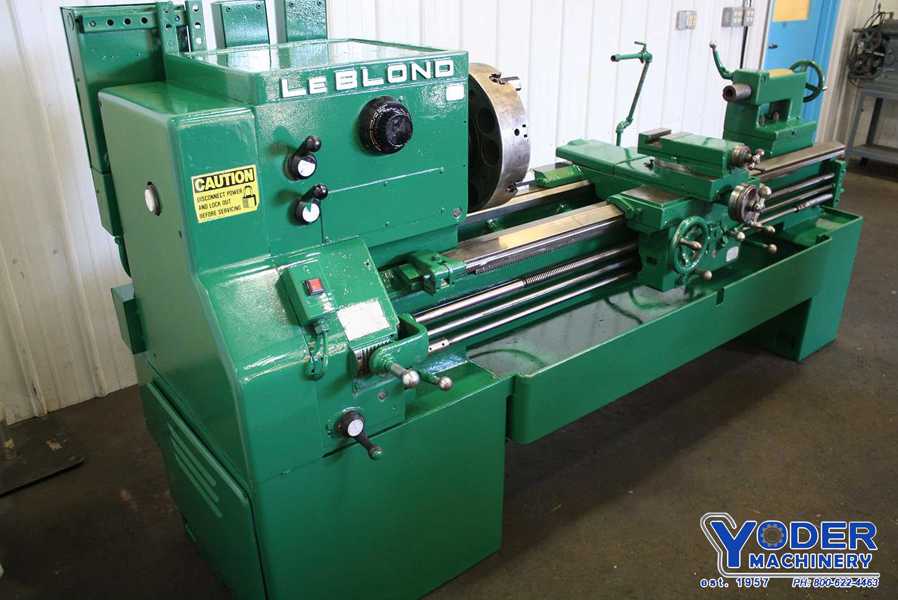 21" x 54" LeBlond, Servo engine lathe, 13" swing over cross slide, 3-jaw 13" chuck, 10 HP, #66449 - Image 4
