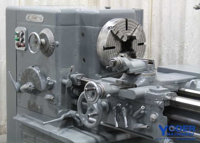 22" x 60" Sidney, heavy duty engine lathe, 15" swing over cross slide, 4-jaw 16" chuck, coolant, #59856 - Image 3