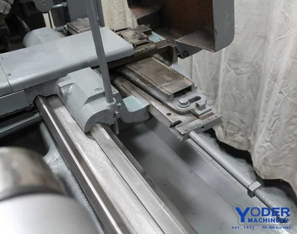 22" x 60" Sidney, heavy duty engine lathe, 15" swing over cross slide, 4-jaw 16" chuck, coolant, #59856 - Image 10