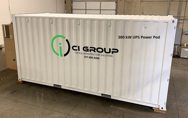 300.0 KVA Self contained outdoor uninterruptible power supplies system, 480 Volts, rental power module - Image 1