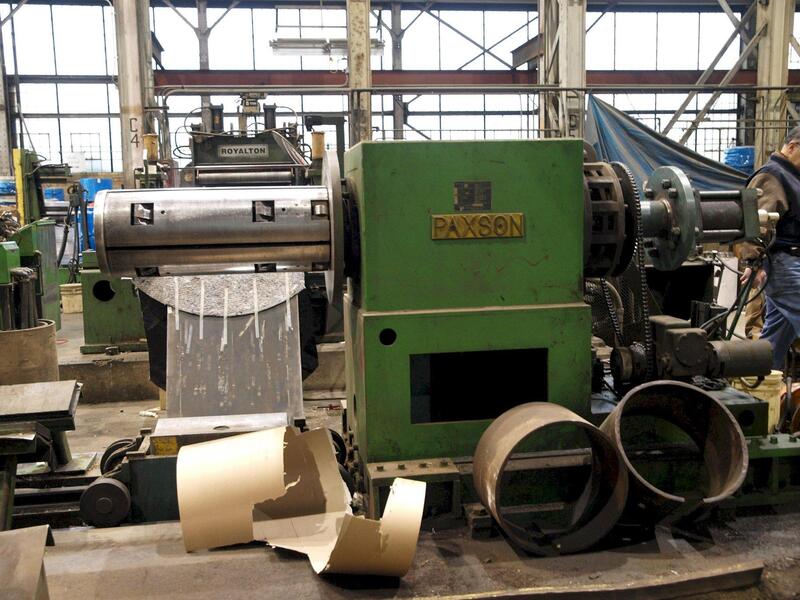36" x 4" Paxson Slitting Line, 30000 lb. - Image 1