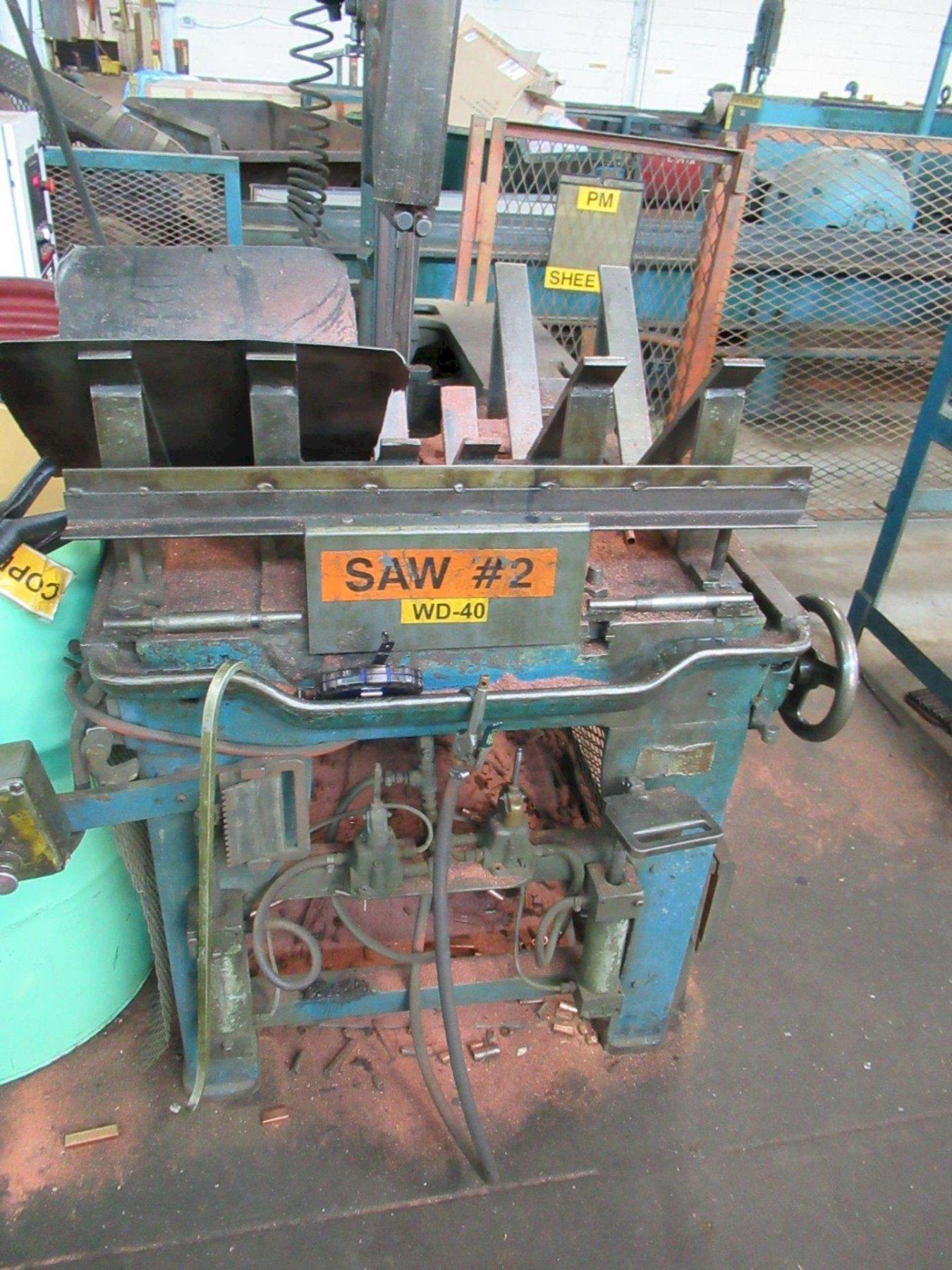 18" x 18" Marvel #8, Tilt Frame Vertical Bandsaw, Stock #0845122 - Image 2
