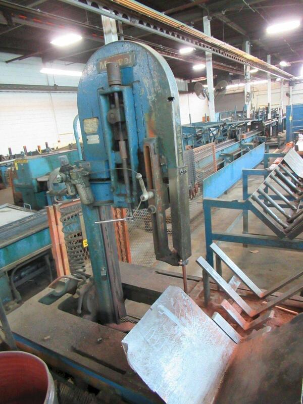 18" x 18" Marvel #8, Tilt Frame Vertical Bandsaw, Stock #0845122 - Image 3