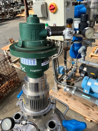 7 gallon Holloway American, 316L Stainless Steel tank, 30 psi, 12" dia x 26" straight side, 1" center bottom - Image 9