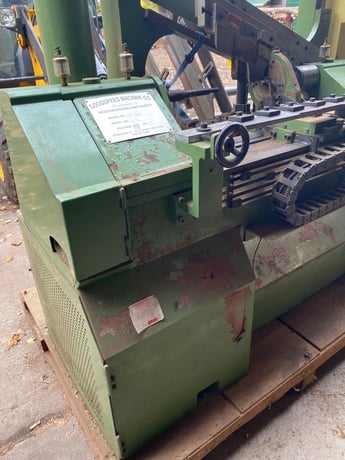 Goodspeed #CP-168A, Lathe, 27" width capacity, 1/2"-3.9" dia capacity, 10 HP, 1800-3200 RPM, 3 HP - Image 1