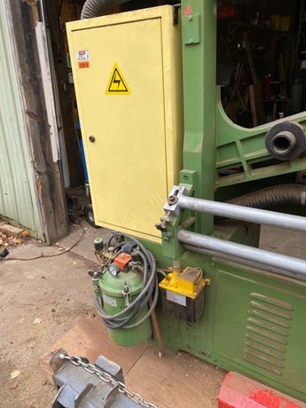 Goodspeed #CP-168A, Lathe, 27" width capacity, 1/2"-3.9" dia capacity, 10 HP, 1800-3200 RPM, 3 HP - Image 6