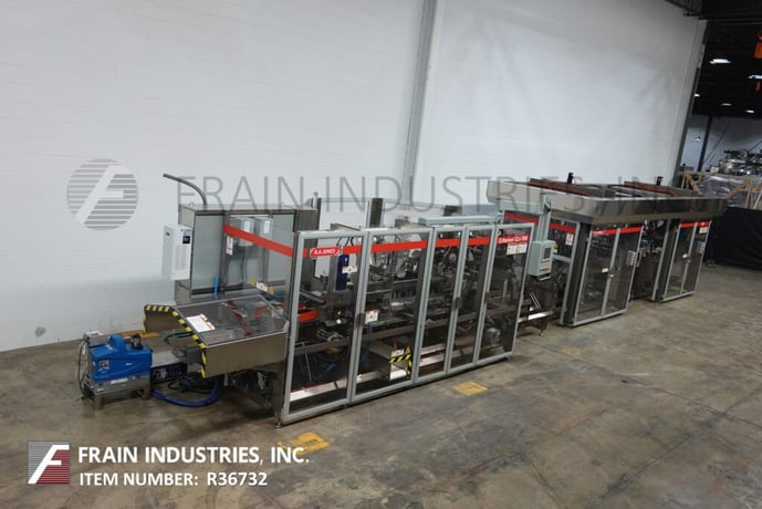 Jones #Criterion-CLI-150, automatic left hand, horizontal, robotic product feeder & hot melt glue cartoner - Image 5