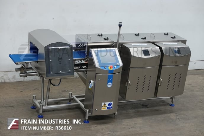 Loma #IQ4 / CW3-1500, combination metal detector & checkweigher, 10-140 FPM, touch pad controller w/LCD - Image 1