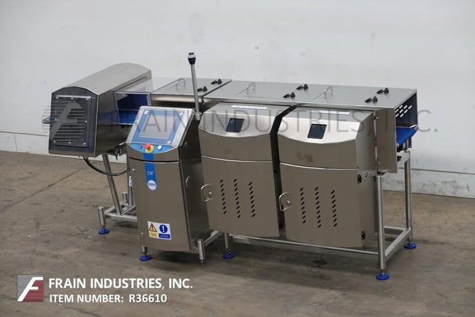 Loma #IQ4 / CW3-1500, combination metal detector & checkweigher, 10-140 FPM, touch pad controller w/LCD - Image 5