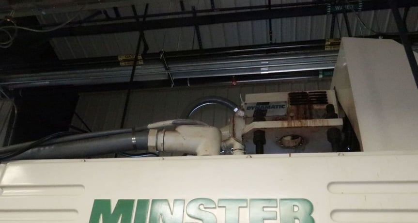71 Ton, Minster #P2H-63-39, high speed press, 1.97" stroke, 2.95" adj., 400 SPM, 39.4" x 24.8" bed, Minster - Image 6