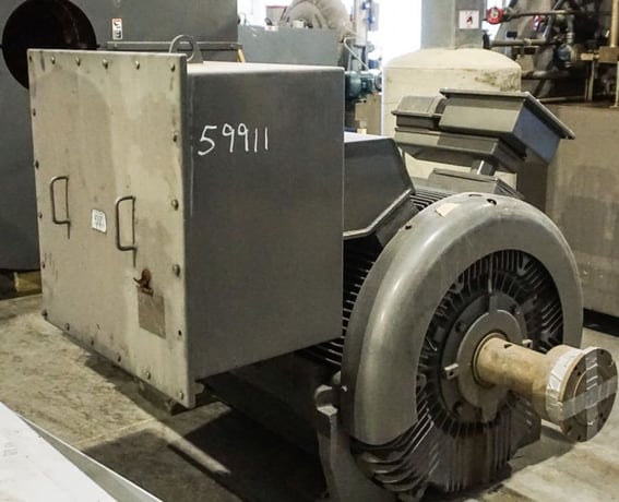 800 HP 1785 RPM Teco Westinghouse, Frame 6808B, TEFC, 1.15SF, 4000 Volts - Image 2