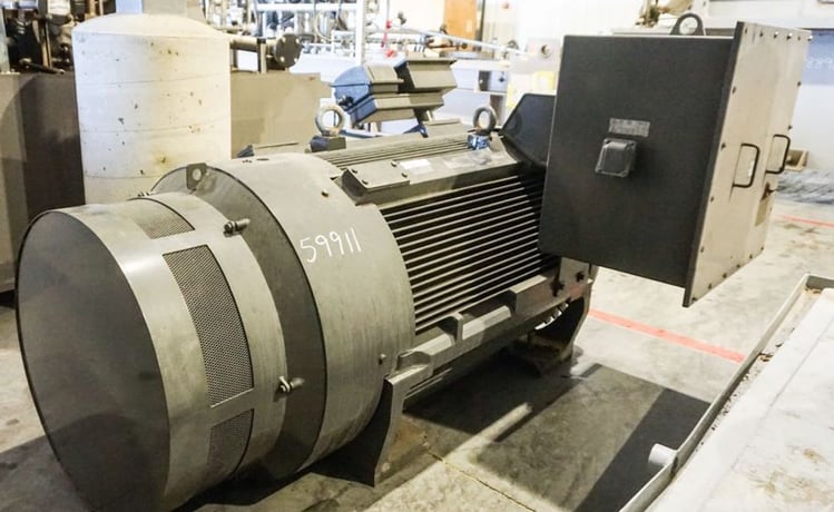 800 HP 1785 RPM Teco Westinghouse, Frame 6808B, TEFC, 1.15SF, 4000 Volts - Image 3