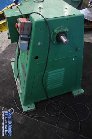 2000 lb. Littell #20-12, motorized coil reel, 18" width, 15"-20" ID, 48" outside dimensions, manual exp - Image 4