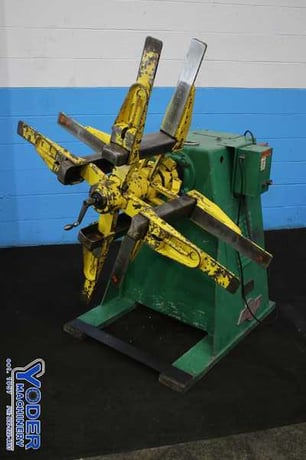 2000 lb. Littell #20-12, motorized coil reel, 18" width, 15"-20" ID, 48" outside dimensions, manual exp - Image 7