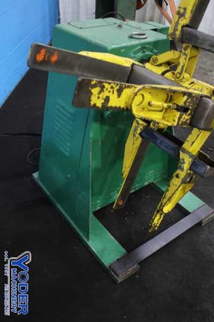 2000 lb. Littell #20-12, motorized coil reel, 18" width, 15"-20" ID, 48" outside dimensions, manual exp - Image 9