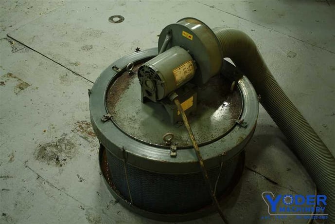 200-350 cfm Mistkop dust collector, 1/3 HP, 115 V., #57923 - Image 3
