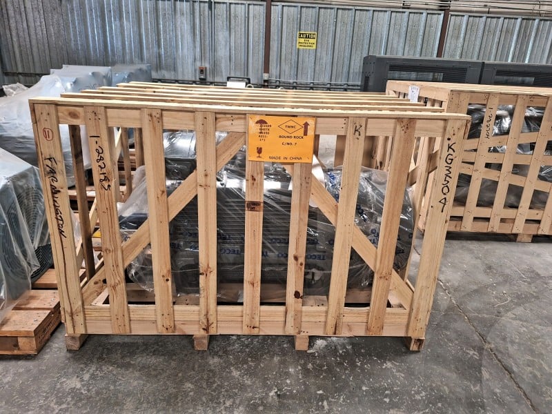 350 HP 1800 RPM Teco, Frame 50097/B, TEFC BB, 2300/4160 Volts, Cat#KPF3504 - Image 1