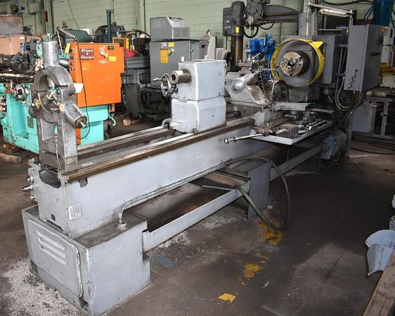32" x 96" LeBlond #24-Regal, engine lathe, taper attachment, 24.25" swing over cross slide, 4-jaw 18" chuck - Image 6