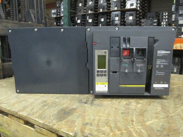 4000 Amps, Square D, NW40H, Masterpact breaker, 600 VAC, electrically operated, drawout - Image 1