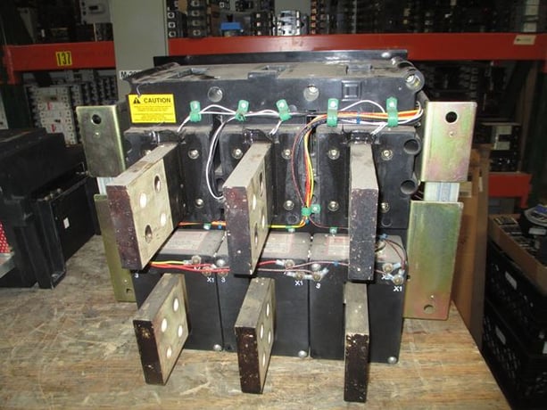 3000 Amps, Square D, SEF363000LSGA8, Electronic Trip Circuit Breaker, 600 VAC, manually operated, F/M, LSIG - Image 5