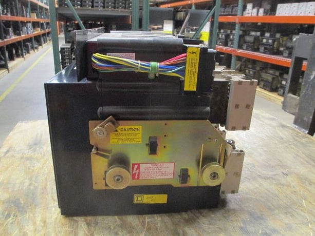 3000 Amps, Square D, SED363000LSGES5D4, 600 VAC, electrically operated, LSIG - Image 4