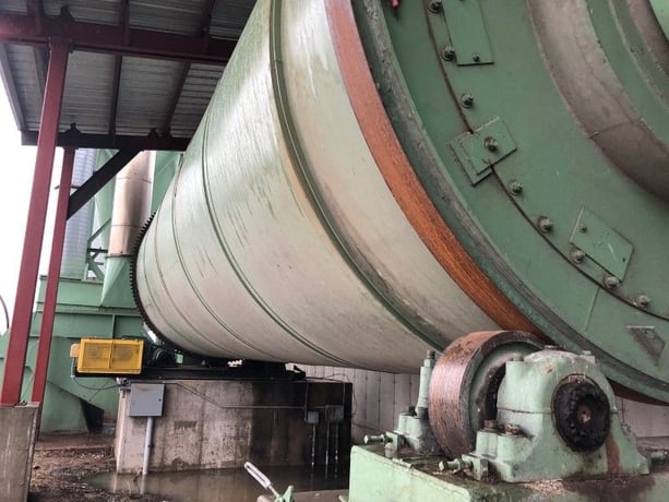 10.5' x 32' Earth Care Products #DB-1030, Drying System, 3-pass, 30 HP Drum Drive, High efficiency Cyclone - Image 2