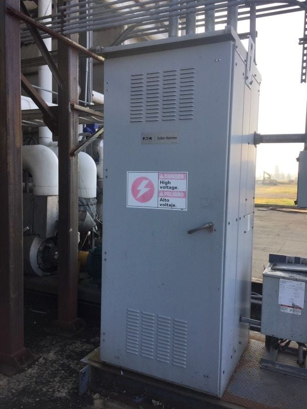 Eisenmann #110,000-CFM, Wet Electrostatic Precipitator, Total Inlet Gas Stream Flow Rate Wet Basis 52000 & - Image 7