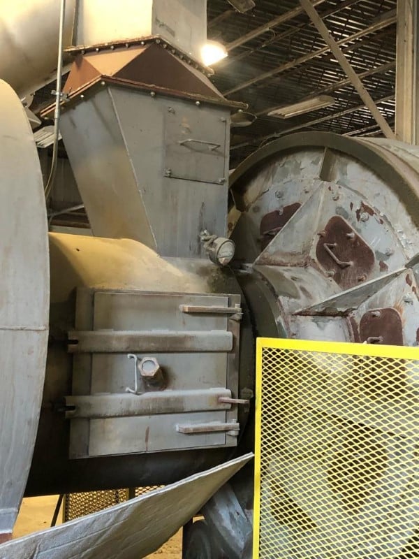 7.5' x 24' Sprout #7.5-ft.X24-ft., Rotary Drum Dryer, Natural Gas Burner, Belt Drive w/Gear Reducer & - Image 5