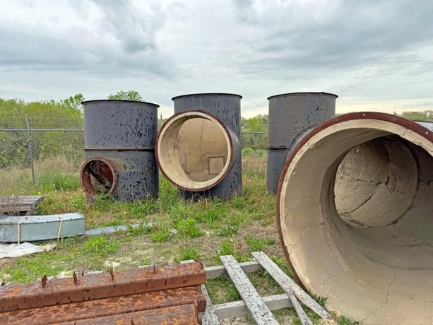 Webb #35D, Biomass Burner, Refractory lined Burner Body & Heat Duct, Body Vortex Fans, Fuel feed Fan, Fuel - Image 3
