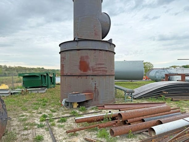 Webb #35D, Biomass Burner, Refractory lined Burner Body & Heat Duct, Body Vortex Fans, Fuel feed Fan, Fuel - Image 4