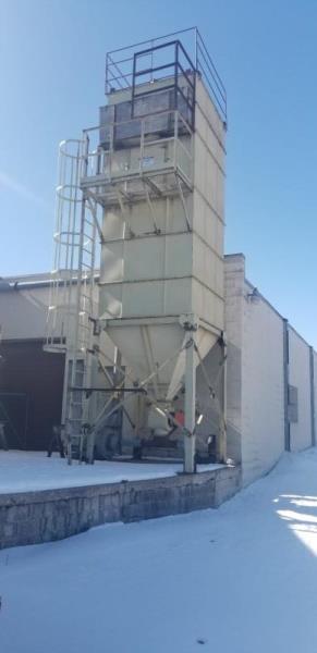 8500 cfm Murphy-Rodgers #MRJ- 812-14, Pulse Jet Baghouse Dust Collector, 9:1 ACR, (60) 10' filters, 943 - Image 1