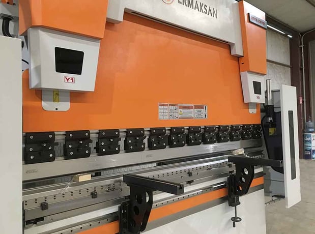 110 Ton, Ermaksan #Power-Bend-Falcon-2600-100, 8' 6" OA, 86" between housing, 10.8" stroke, 16" throat - Image 5