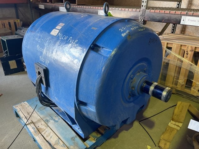 800 HP 720 RPM Siemens-allis, Frame 3020S8, Drip-Proof Ball Bearing, 4160 Volts - Image 2