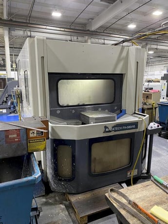 Mazak #FH-580/40, CNC horizontal machining center, 30 automatic tool changer, 27.9" X, 24" Y, 25.9" Z, 12000 - Image 2
